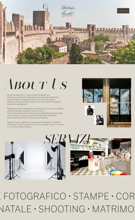 Anteprima sito Foto Studio Marcato